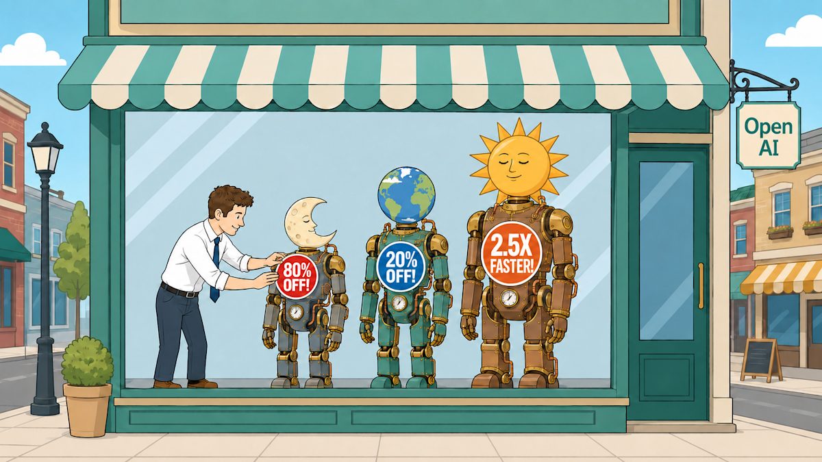 AI price wars: OpenAI cuts GPT-5.6 Luna prices by 80% as model competition shifts toward cost