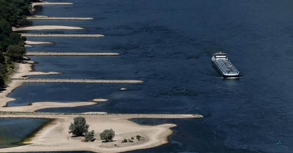 Rhine barges run at 20% of capacity as freight rates surge