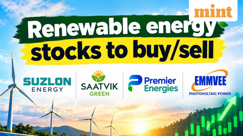Buy Suzlon, Saatvik Green; Sell Premier Energies, Emmvee Photovoltaic Power: Ambit Insights | Target price, upside