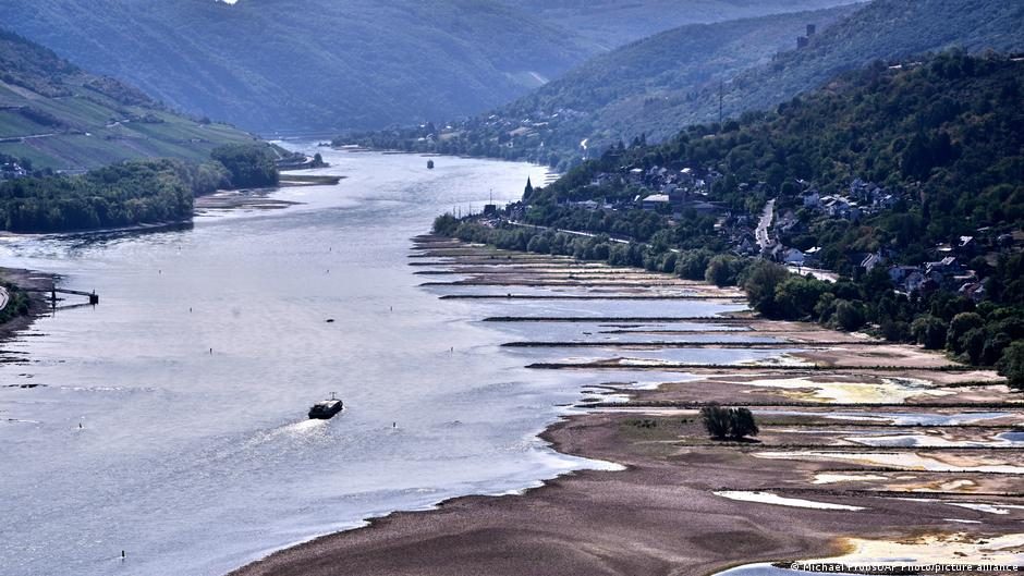 Why the Rhine drought is bad news for Germany’s recovery