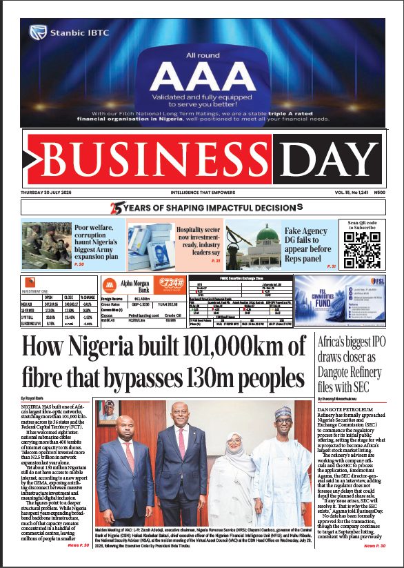 BusinessDay 30th Jul 2026