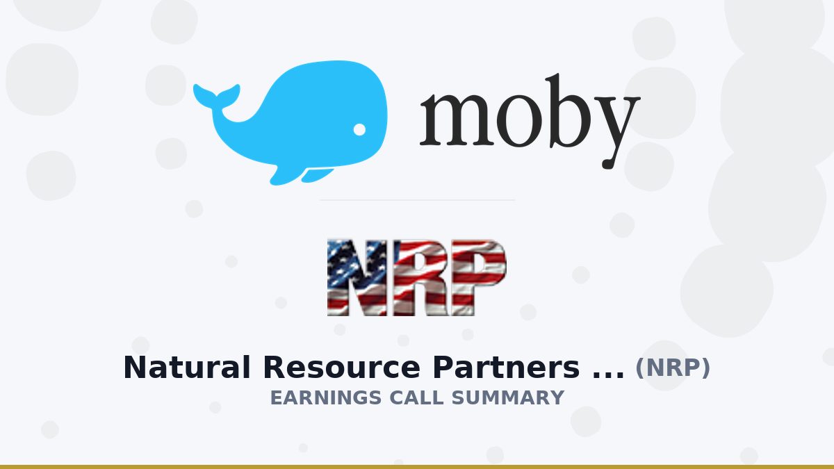 Natural Resource Partners L.P. Q2 2026 Earnings Call Summary