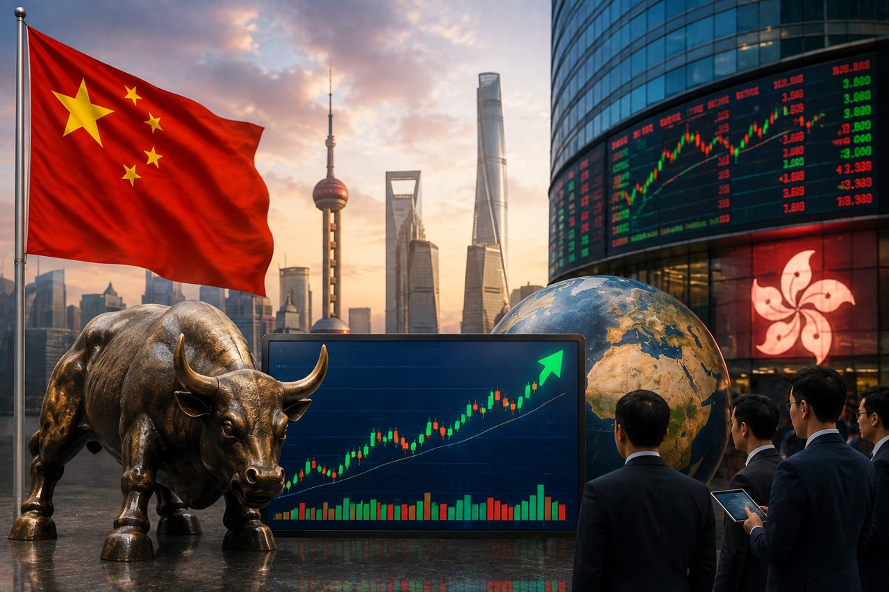Global Market: China stocks rise as tech shares lead gains ahead of US CPI