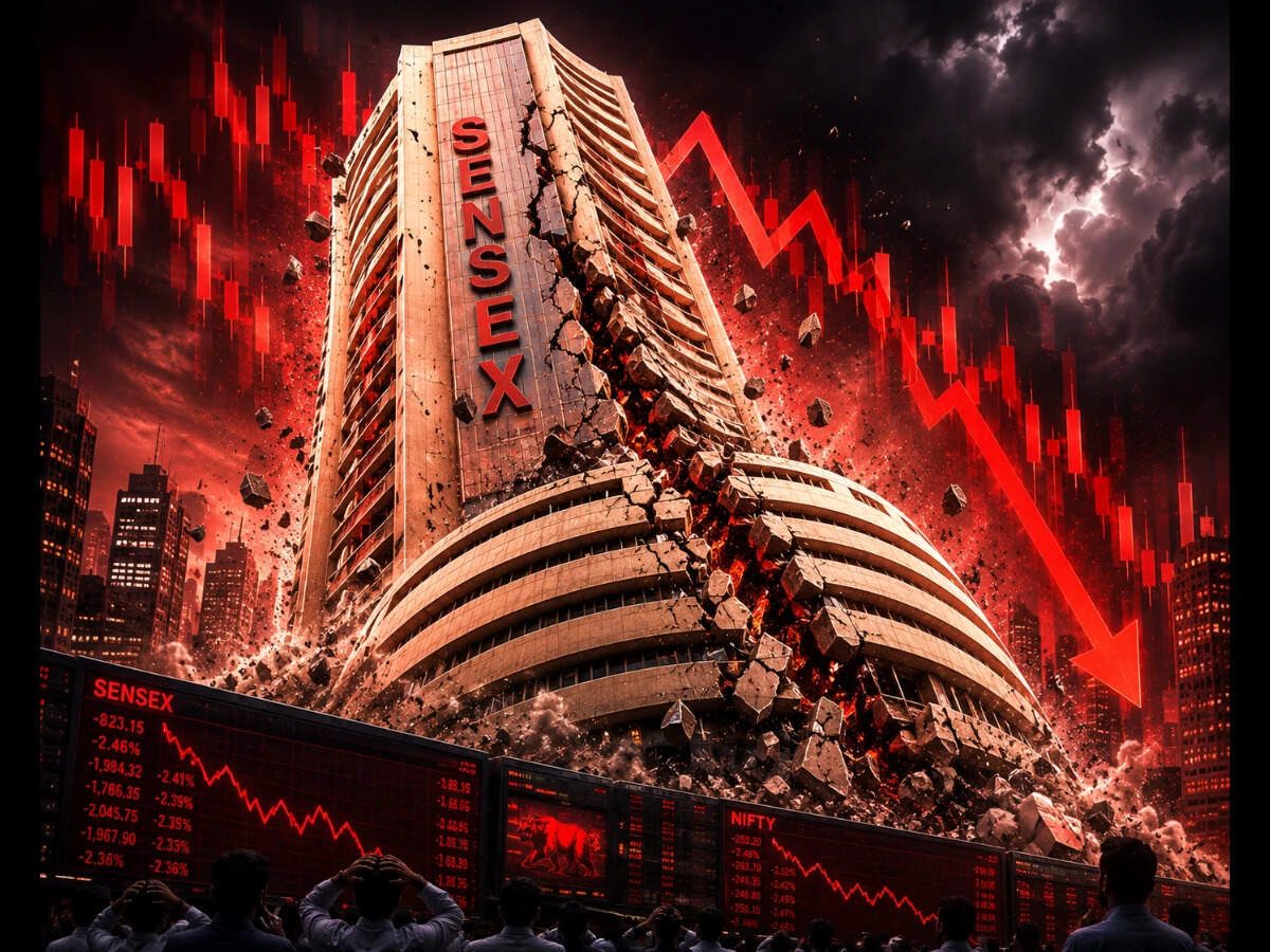 Sensex falls 300 points, Nifty below 24,350. Here’s why analysts see range-bound trade
