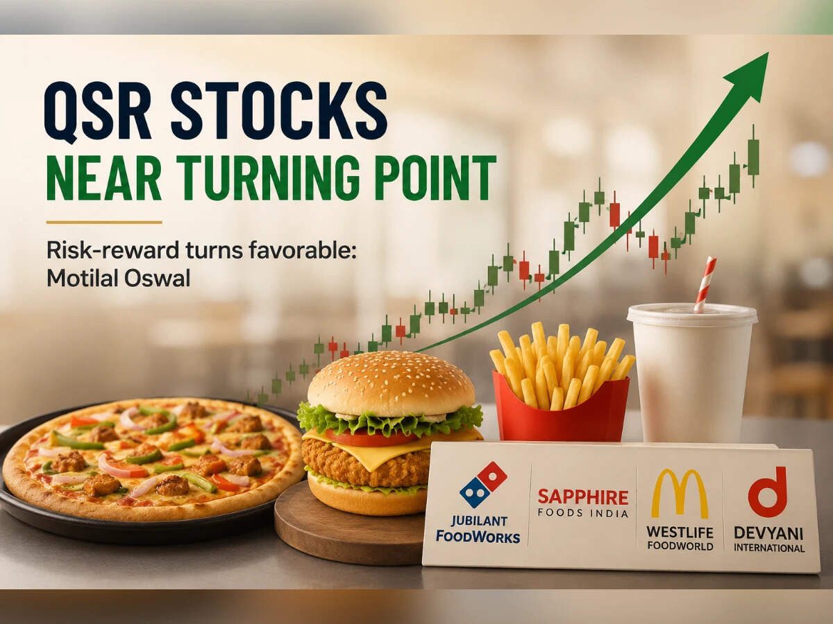 QSR stocks near turning point as risk-reward turns favorable, says Motilal Oswal