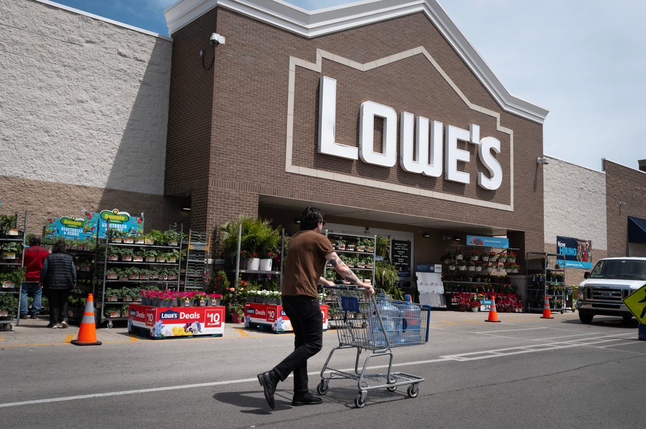 Lowe's cautious outlook sends stock lower as retailer flags 'pressure' in DIY spending