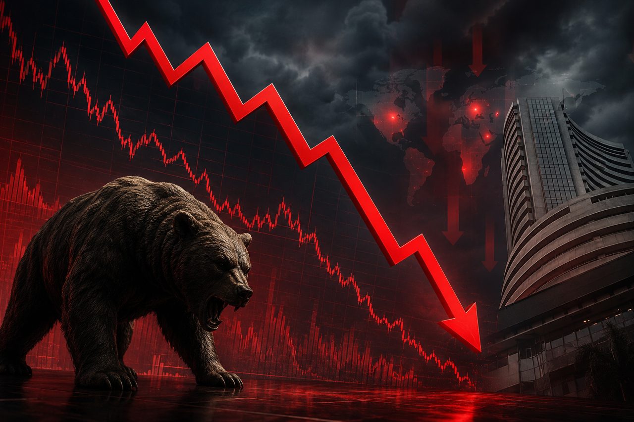 Why is market falling today? Sensex slumps over 700 points: 7 key factors behind Rs 3 lakh crore rout
