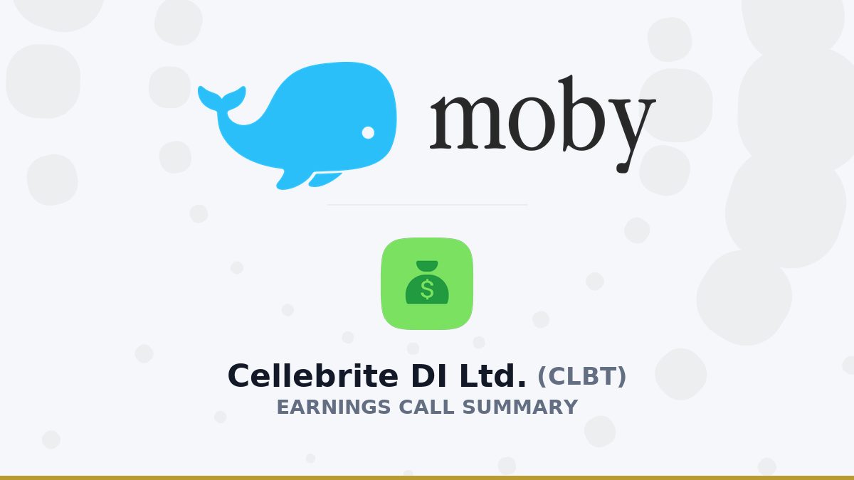 Cellebrite DI Ltd. Q2 2026 Earnings Call Summary
