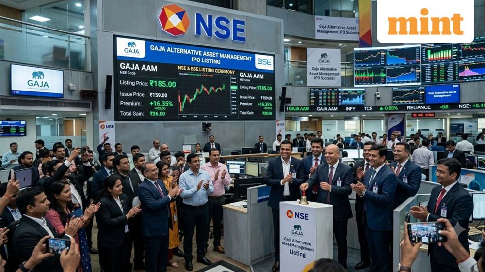 Gaja Alternative Asset Management shares debut at 16% premium on Indian exchanges