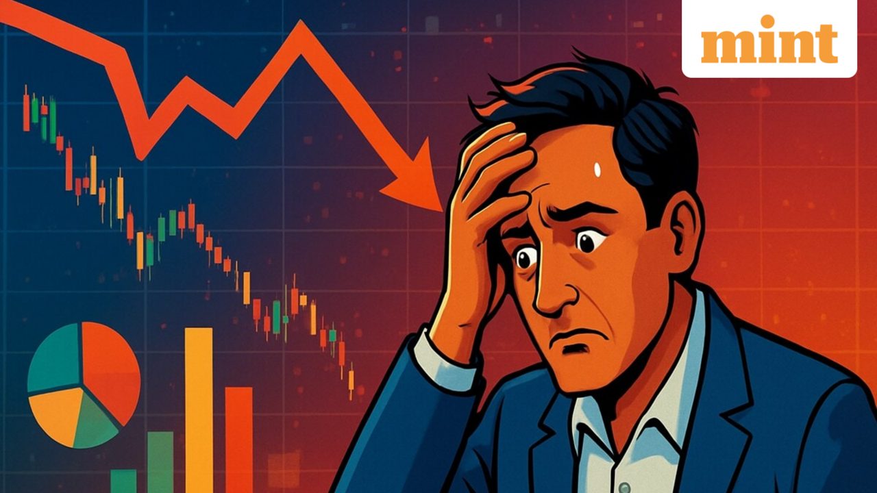 Sensex drops 700 points on bank sell-off, $90 oil