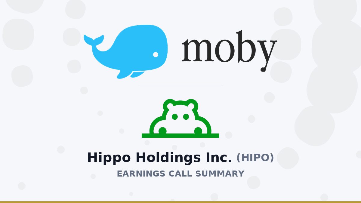 Hippo Holdings Inc. Q2 2026 Earnings Call Summary