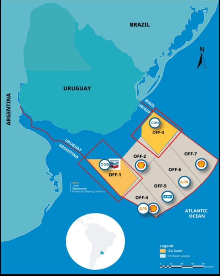 Latin American momentum grows: Chevron’s Uruguay extension buys time for seismic work as Sintana pursues permit offshore Argentina