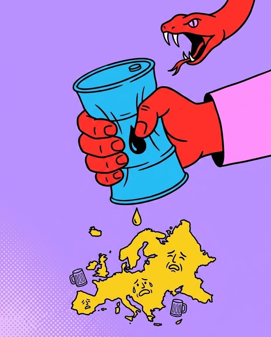 Europe Gets Hit by the Hormuz Oil Squeeze