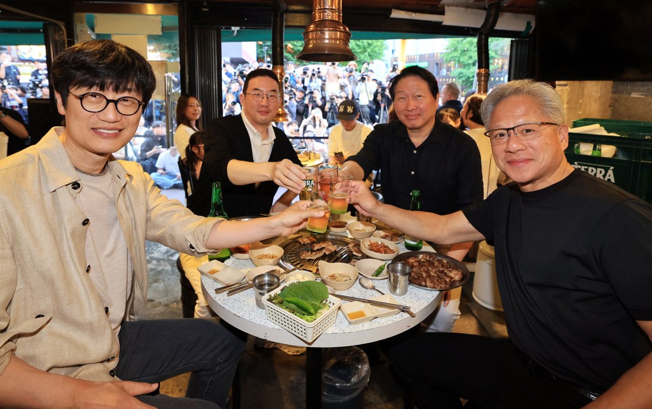 Nvidia CEO Jensen Huang eats dinner with someone ‘and their stock price doubles the next day’