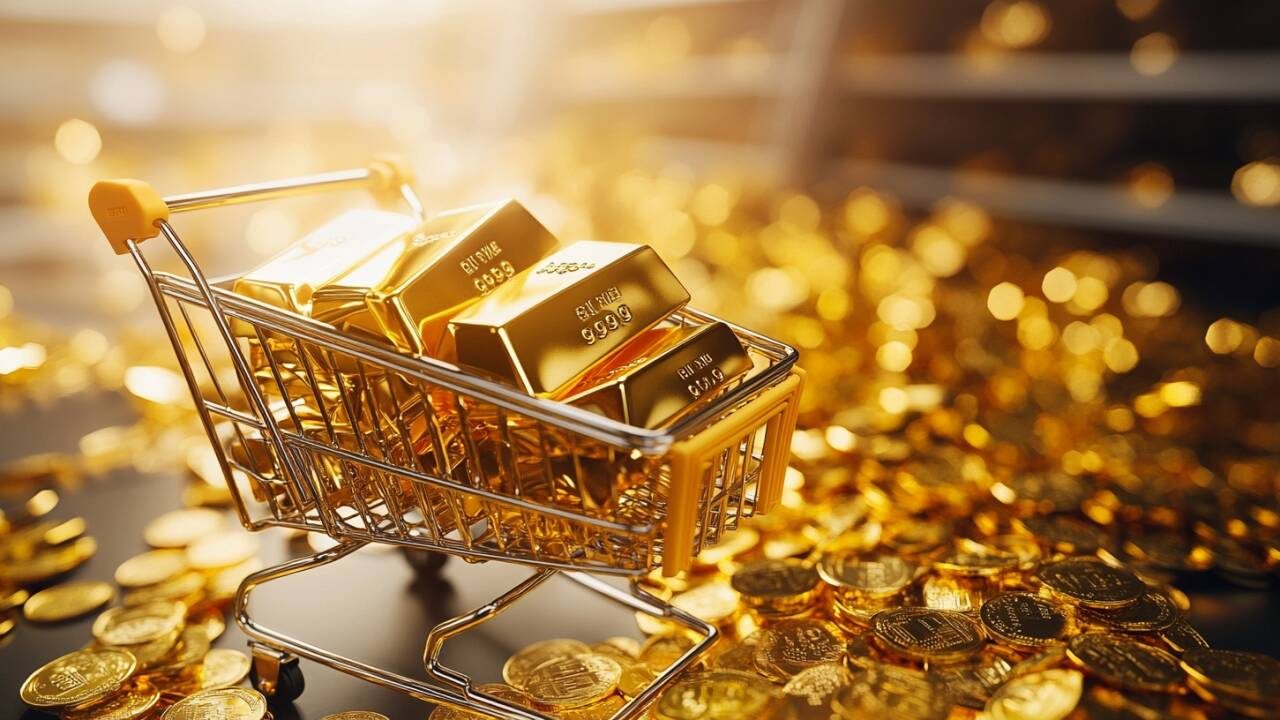 Gold touches highest level since mid-May as buying momentum builds