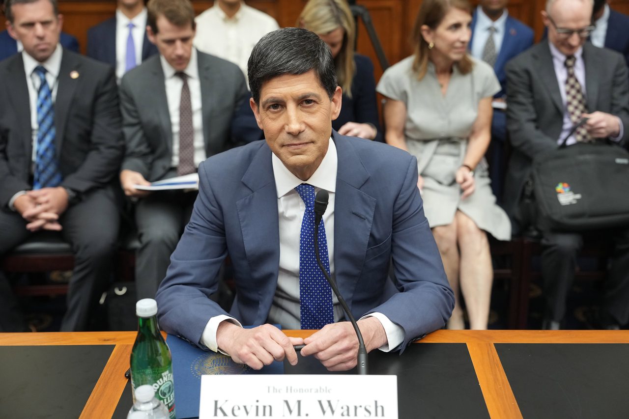 Warsh tells Congress the Fed has 'no tolerance for persistently elevated inflation'