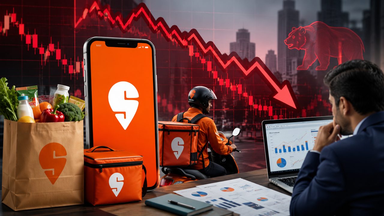 JM Financial Downgrades Swiggy to Sell on Margin and Cannibalisation Concerns