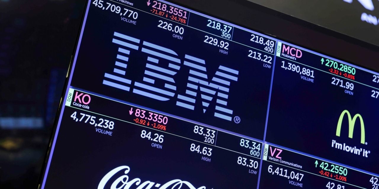 IBM Lowers Its Growth Outlook as Sales of Data-Center Mainframes Sink 42%