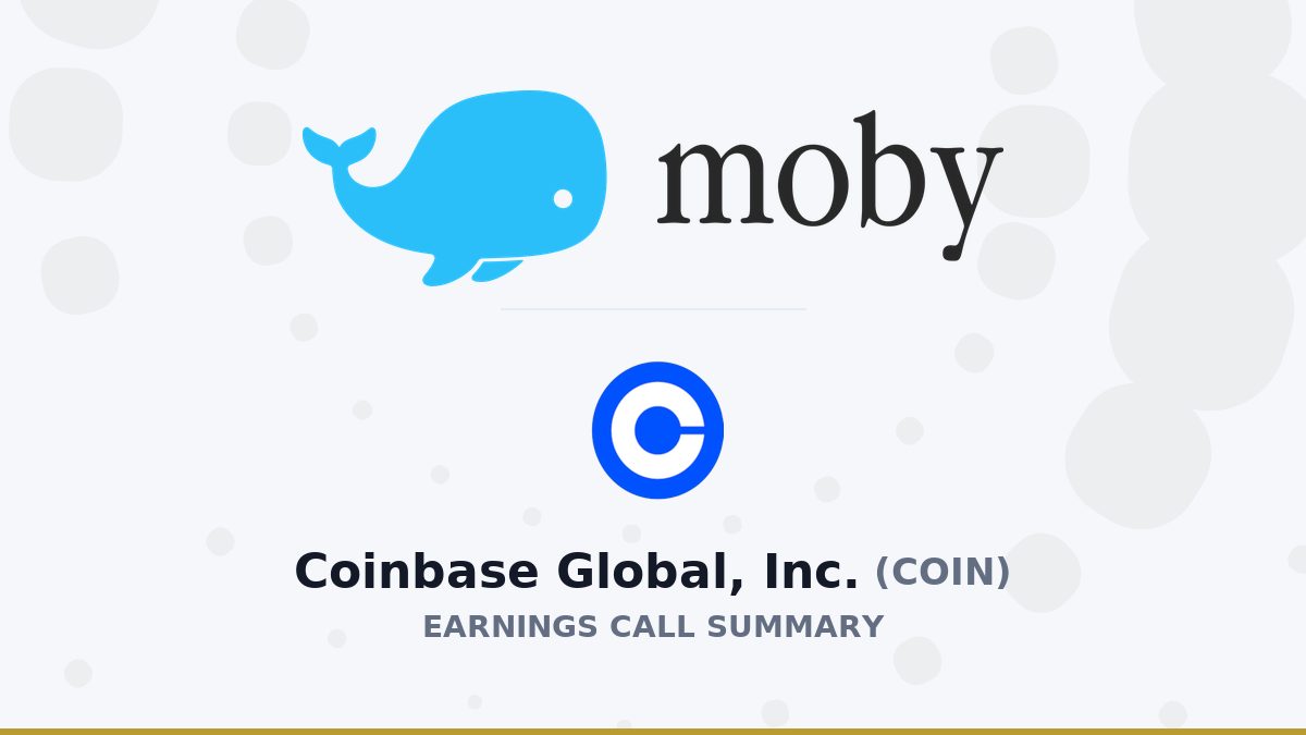 Coinbase Global, Inc. Q2 2026 Earnings Call Summary