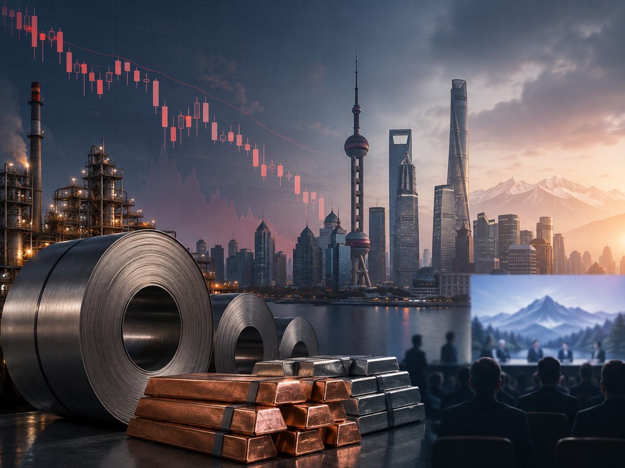 Global market: Mainland China stocks slip as metal shares drop, investors await Jackson Hole cues