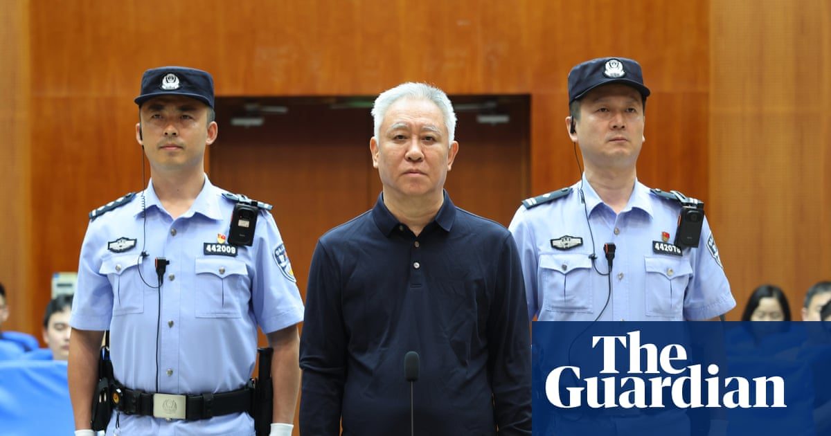 Founder of China’s Evergrande jailed for life after pleading guilty to fraud