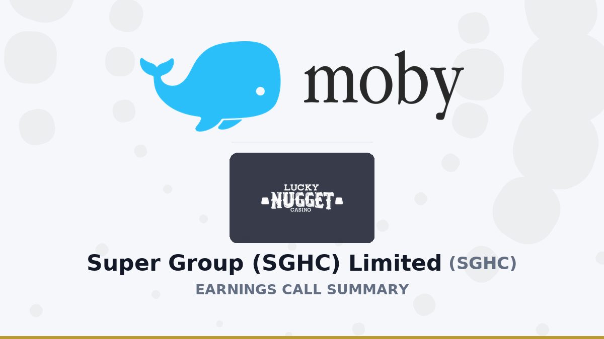 Super Group (SGHC) Limited Q2 2026 Earnings Call Summary