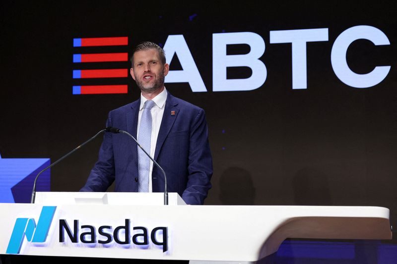 Trump brothers-backed American Bitcoin swings to second-quarter loss