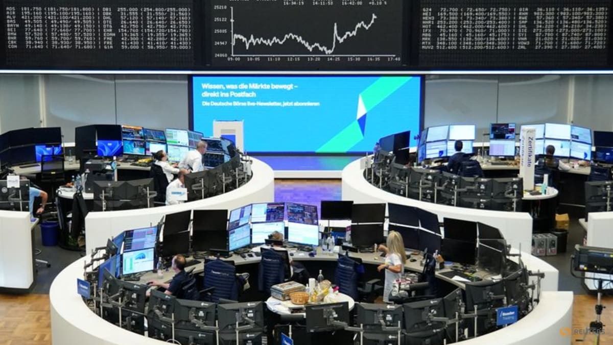 Chipmakers chip away at stocks, oil hovers at $85