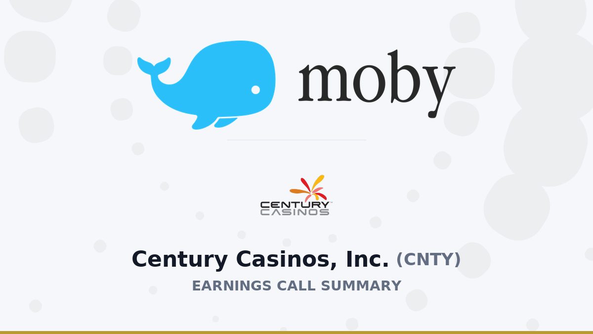 Century Casinos, Inc. Q2 2026 Earnings Call Summary