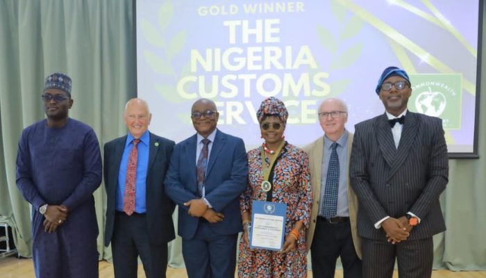 Global recognition for Nigeria Customs as ‘Customs Cares’ CSR initiative wins Commonwealth Gold award