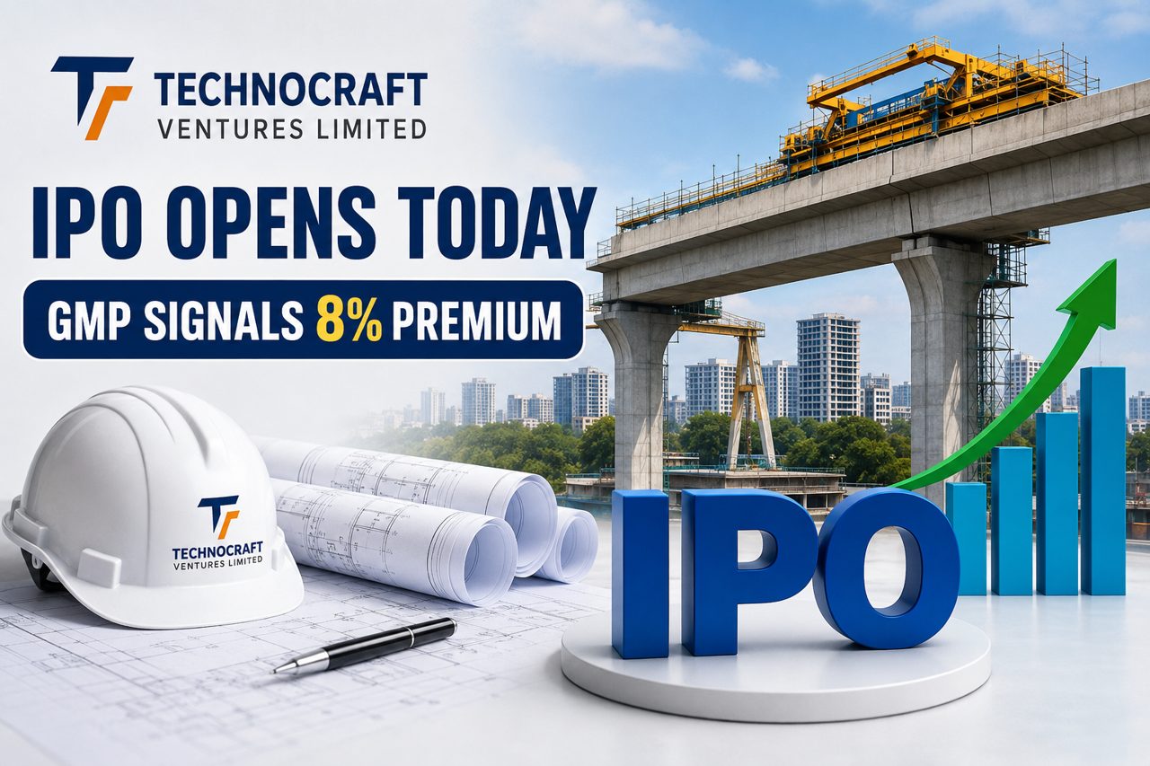 Technocraft Ventures IPO opens today: GMP signals 8% premium. Should you subscribe?