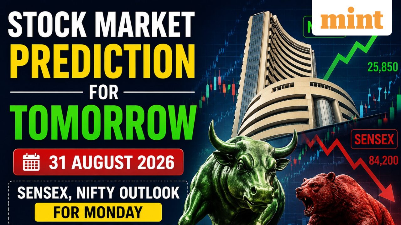 Stock market prediction for tomorrow, 31 August 2026: Sensex, Nifty outlook for Monday — US, South Korea, Taiwan cues