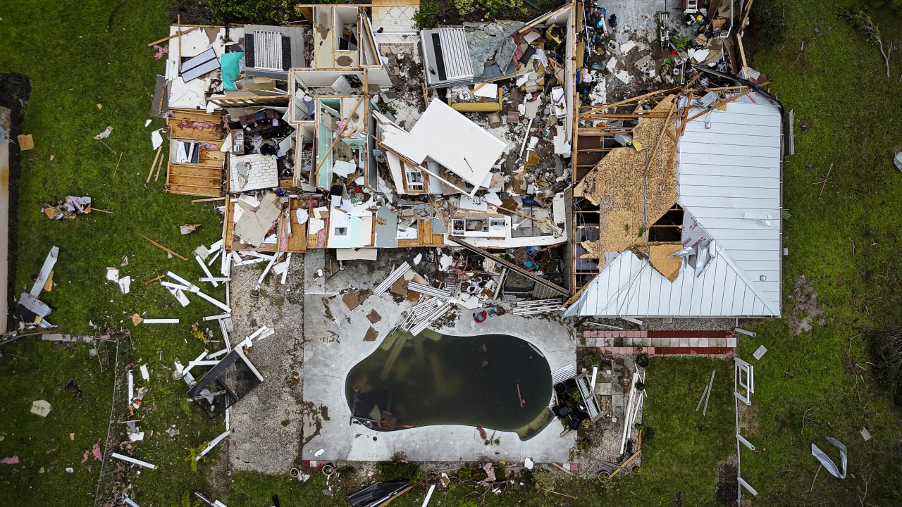 Florida man paid off his house 2 months before Hurricane Milton tore off his roof — and he had no home insurance