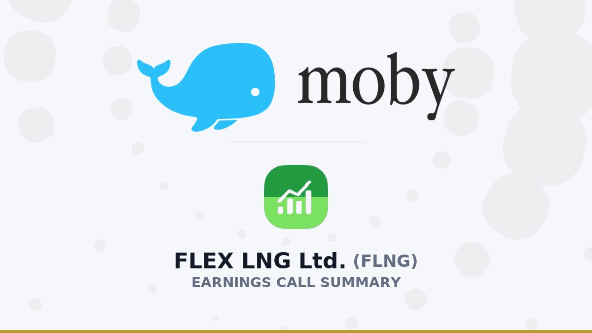 FLEX LNG Ltd. Q2 2026 Earnings Call Summary