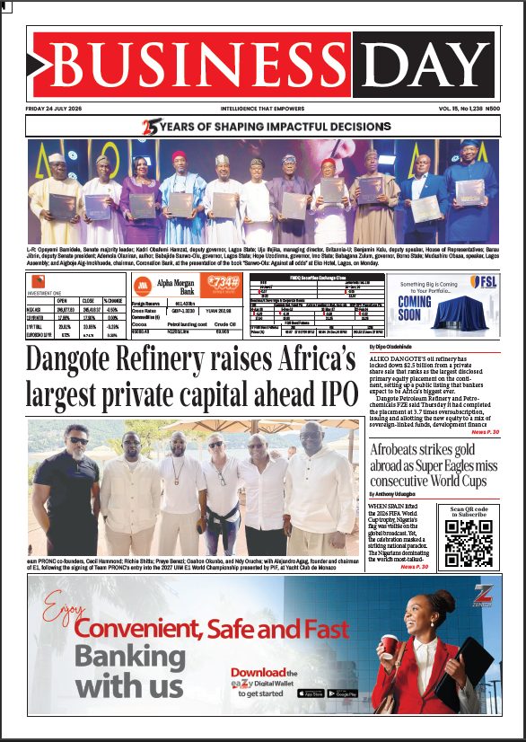 BusinessDay 24th Jul 2026