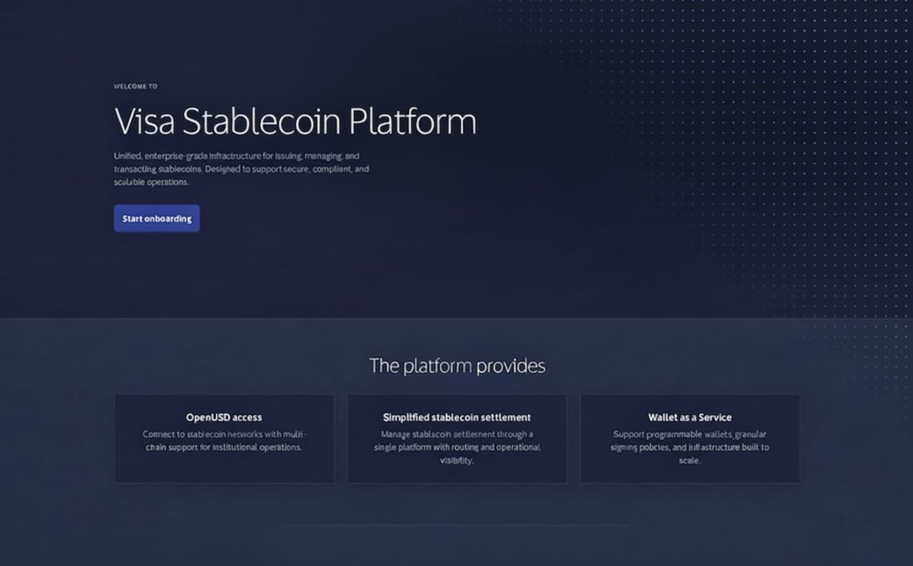 Visa builds stablecoin settlement platform for banking clients