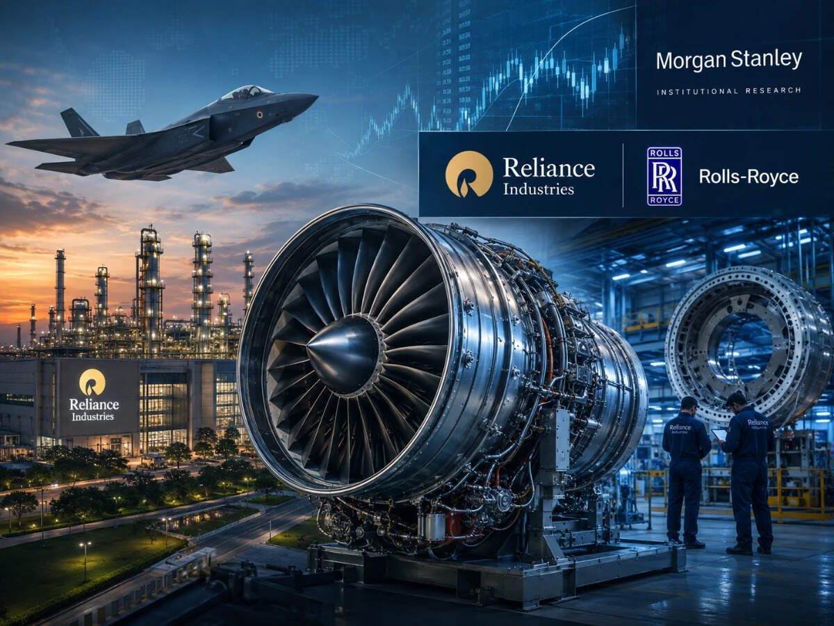 Reliance Industries share price: Morgan Stanley reiterates positive view after Rolls-Royce partnership plan