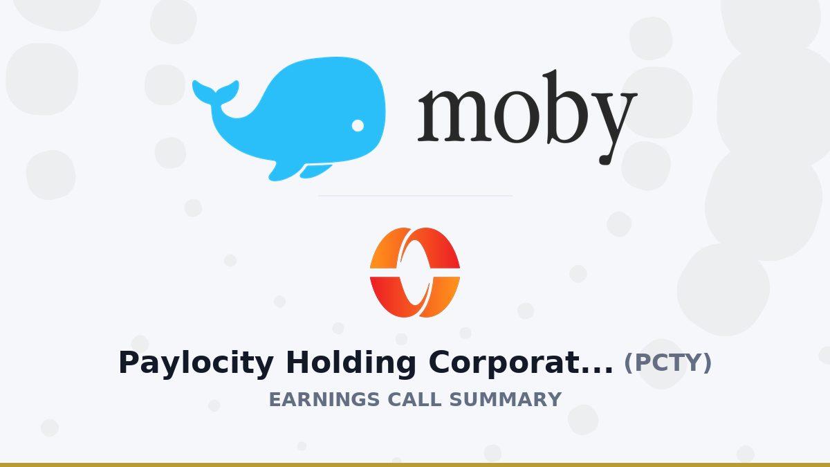 Paylocity Holding Corporation Q4 2026 Earnings Call Summary