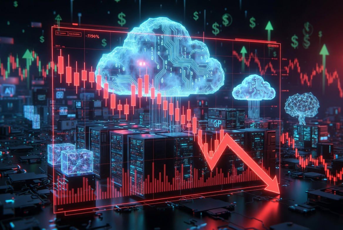 CoreWeave Sinks 7% as Rising Yields Test the Most Leveraged AI Landlord