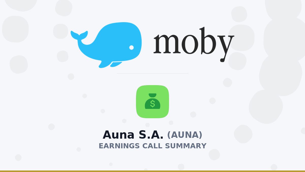 Auna S.A. Q2 2026 Earnings Call Summary