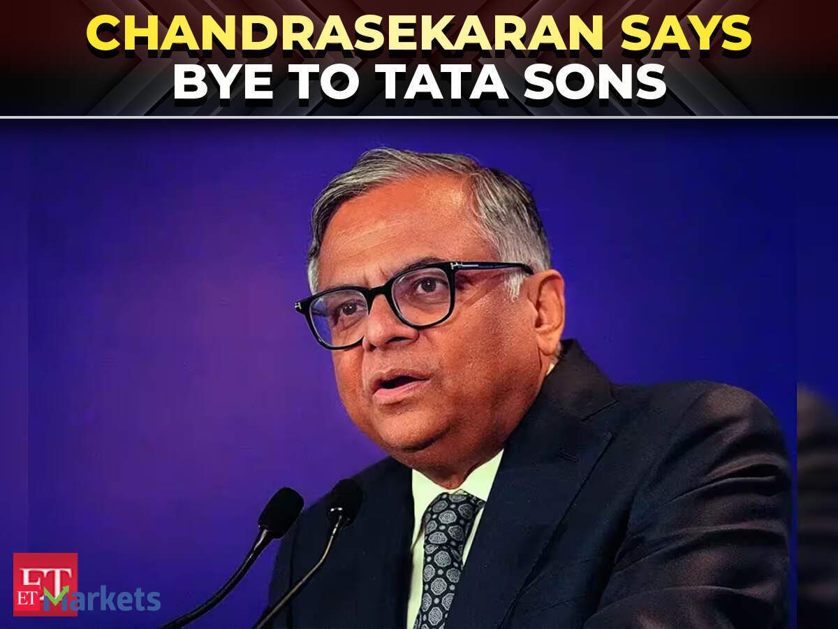 Chandrasekaran steps down as chairman of Tata Sons ahead of AGM on August 18