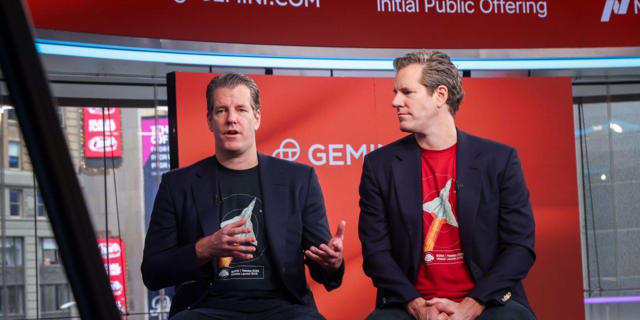 Winklevoss Twins’ Crypto Exchange Gemini Narrows Loss