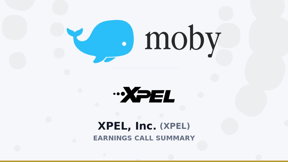 XPEL, Inc. Q2 2026 Earnings Call Summary