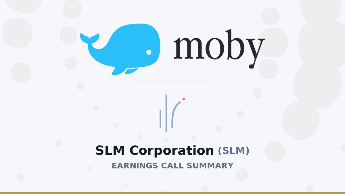SLM Corporation Q2 2026 Earnings Call Summary
