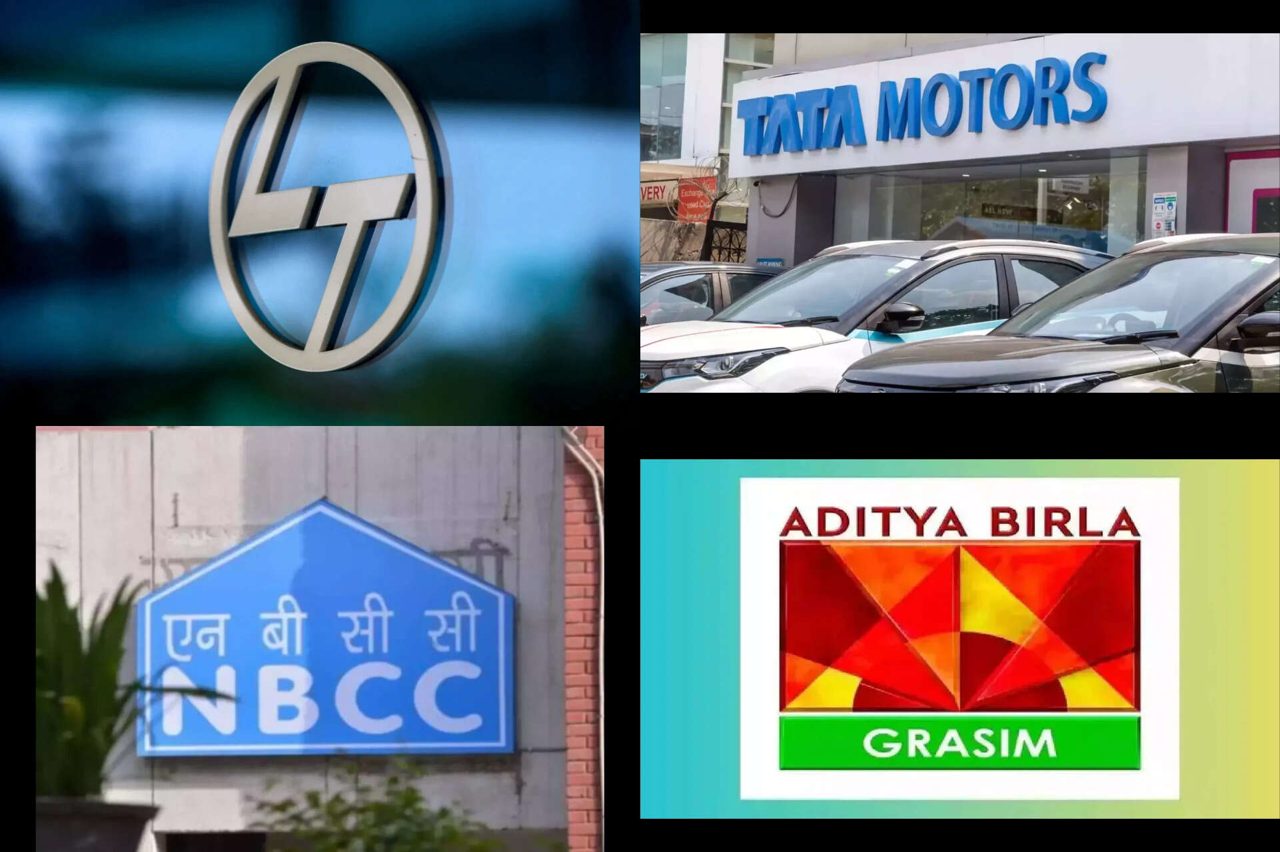 Stocks in news: L&amp;T, Tata Motors, HAL, Grasim, NBCC and IRCTC