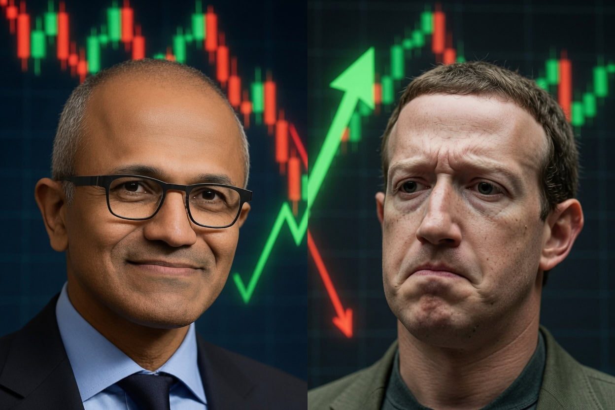 The Market Loves Microsoft’s AI Spending, Hates Meta’s. Here’s Why