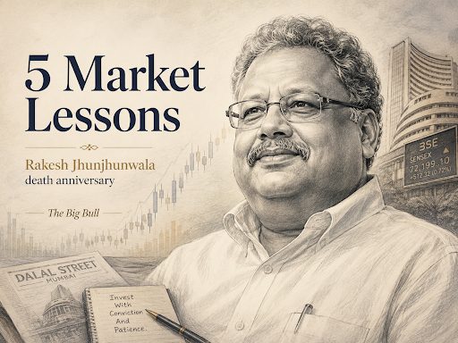 Rakesh Jhunjhunwala death anniversary: 5 market lessons every investor should learn from the Big Bull