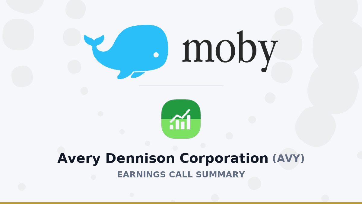 Avery Dennison Corporation Q2 2026 Earnings Call Summary