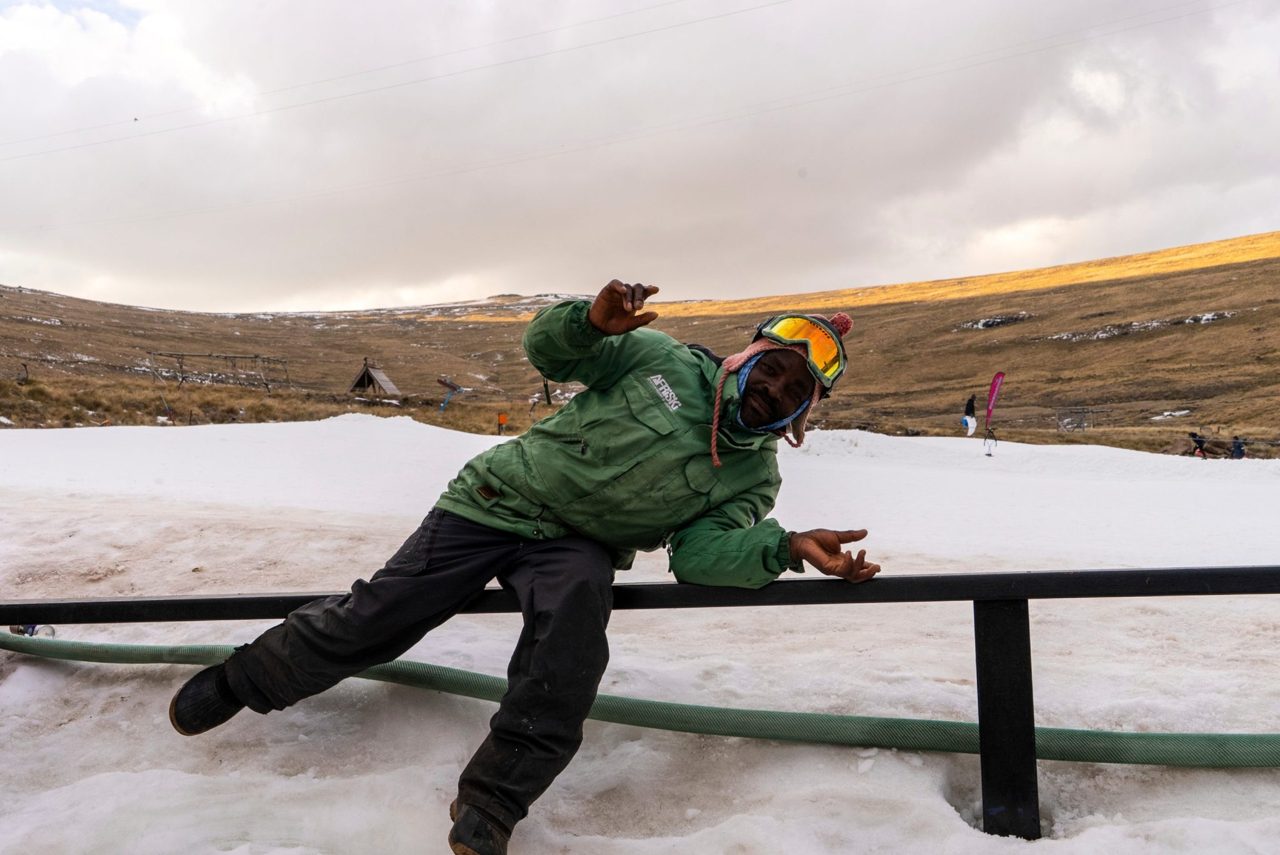 In Lesotho, the country's only fully operational ski resort offers snowy slopes for Africa's ski enthusiasts