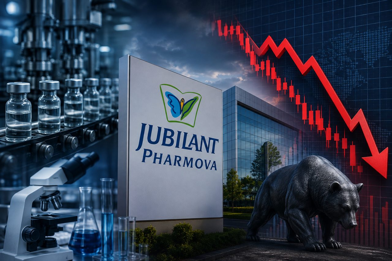Jubilant Pharmova shares decline 6% after Q1 profits falls 45% YoY